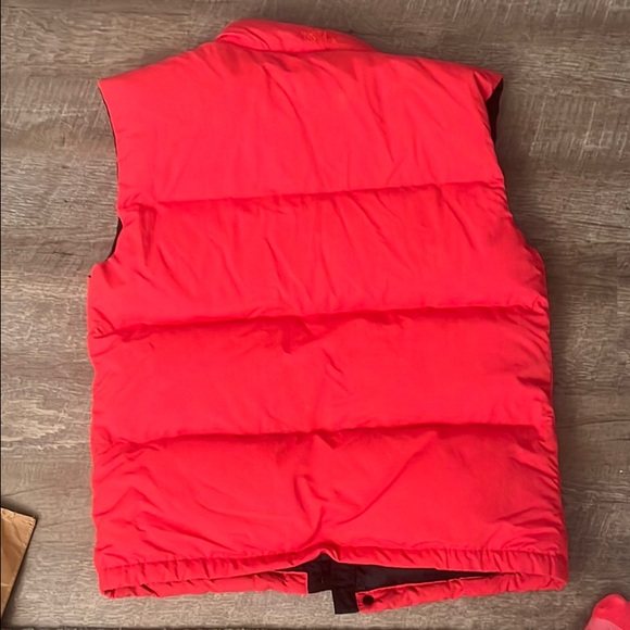 Red Puffer Vest - Picture 4 of 4